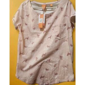 Con.Struct Shirt Short Sleeve Quick Dry Canine Small A127 New Oversized NWT